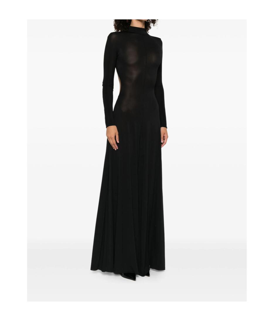 ワンピース Alaia V-NECK MAXI DRESS Alaïa | V neck black maxi dress | Savannahs