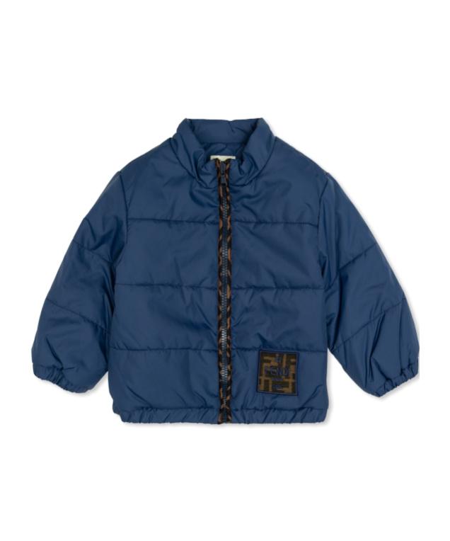 ジャケット FENDI Woman Jacket Blue FLF790ASMF F1SAT Jacket Denim Blue | Fendi