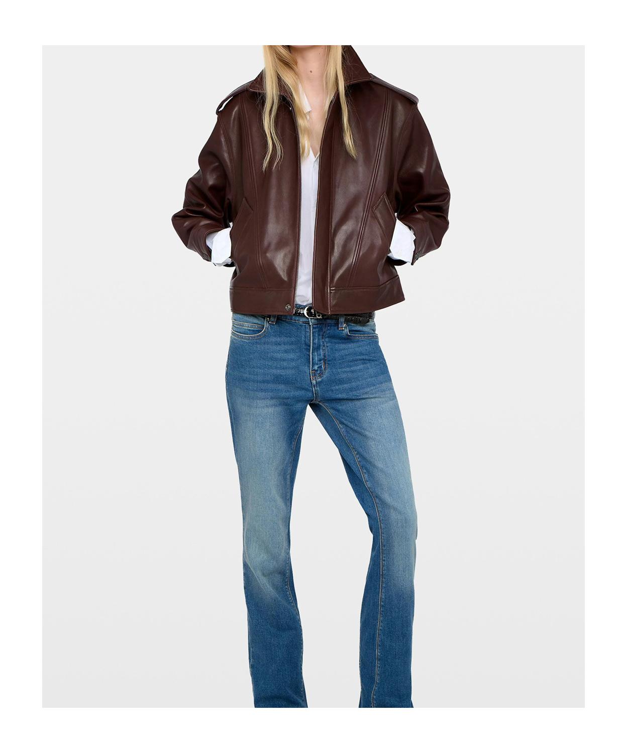 Zadig & Voltaire Leather jackets for Women | Online Sale up to 50