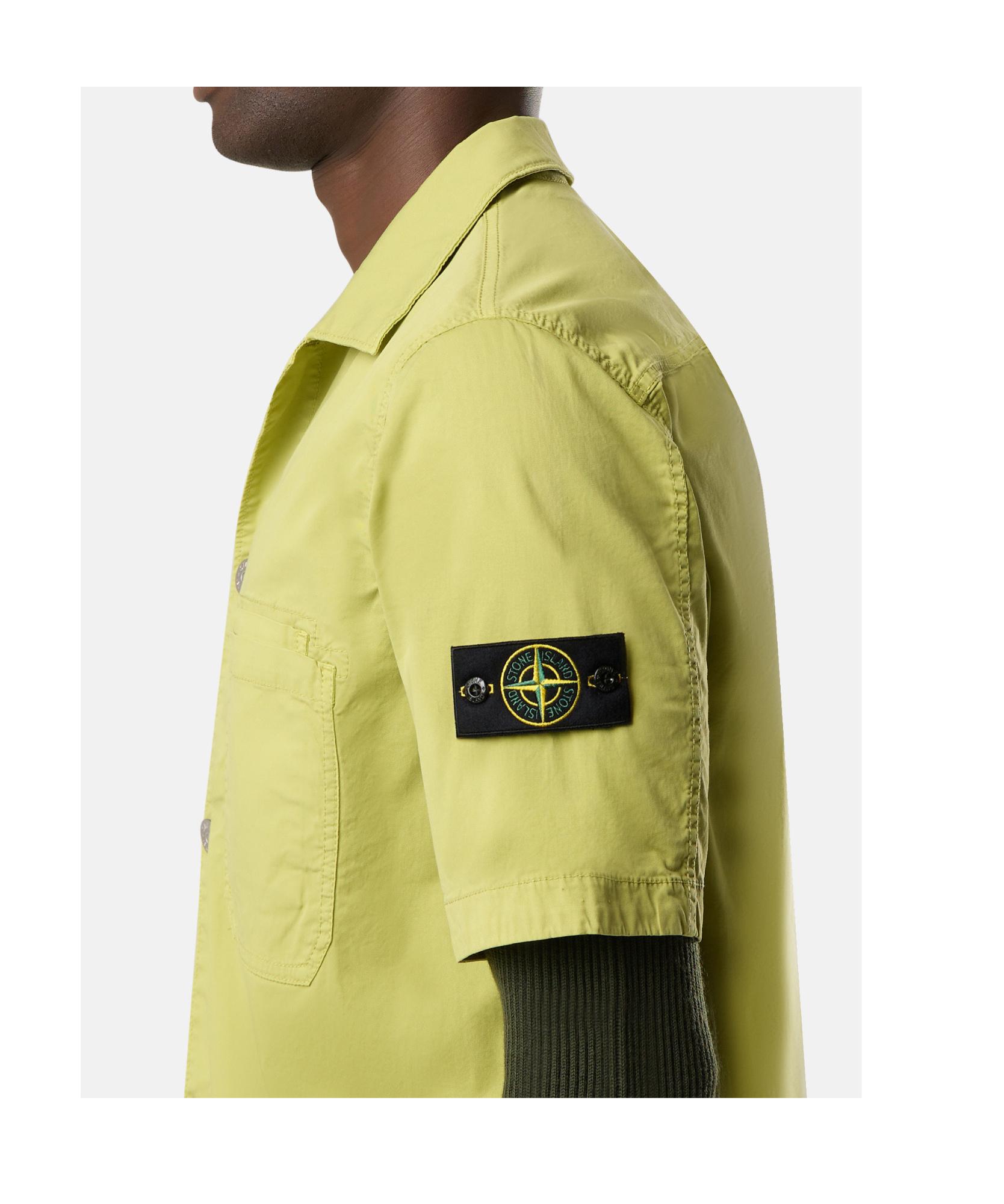 Stone Island Comfort-Fit Short-Sleeve Overshirt With Multiple 