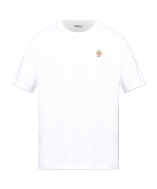 Tシャツ・カットソー BALLY FW24 White cotton t-shirt (MJE04TCO018 U001) Men's Bally T-Shirts - up to −73% | Stylight