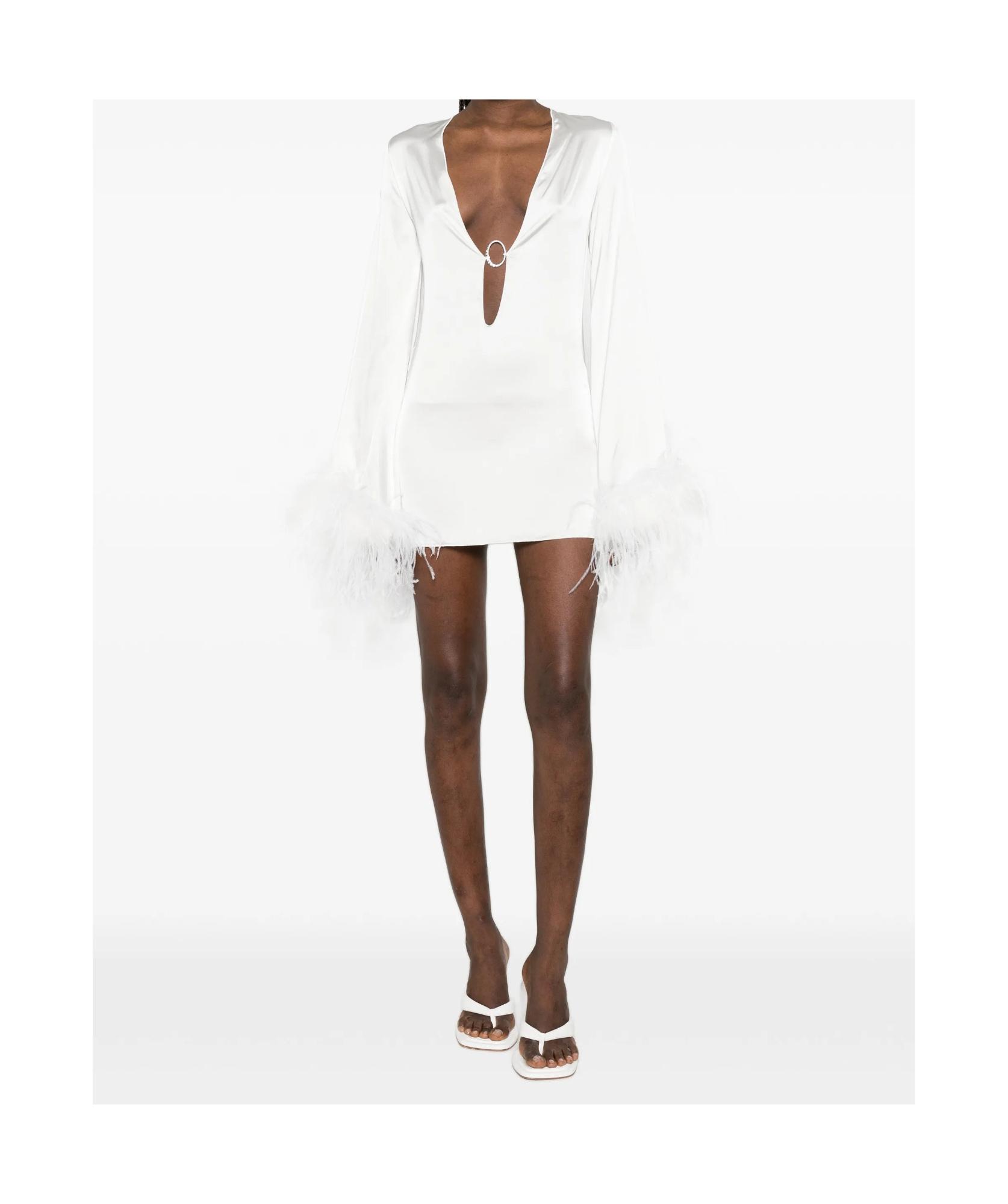 Designer Long Sleeve Feather Dresses for Women - Up to 74% off | Lyst