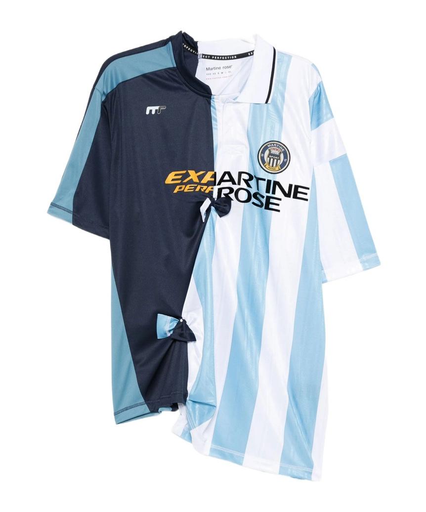 Martine Rose Collage Football Top in Blue for Men | Lyst