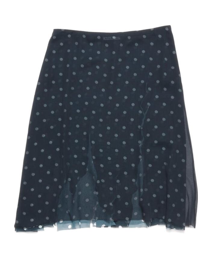 【送料&関税込】[ACNE] MESH LAYERED SKIRT Acne Studios Mesh Layered Skirt in Blue | Lyst