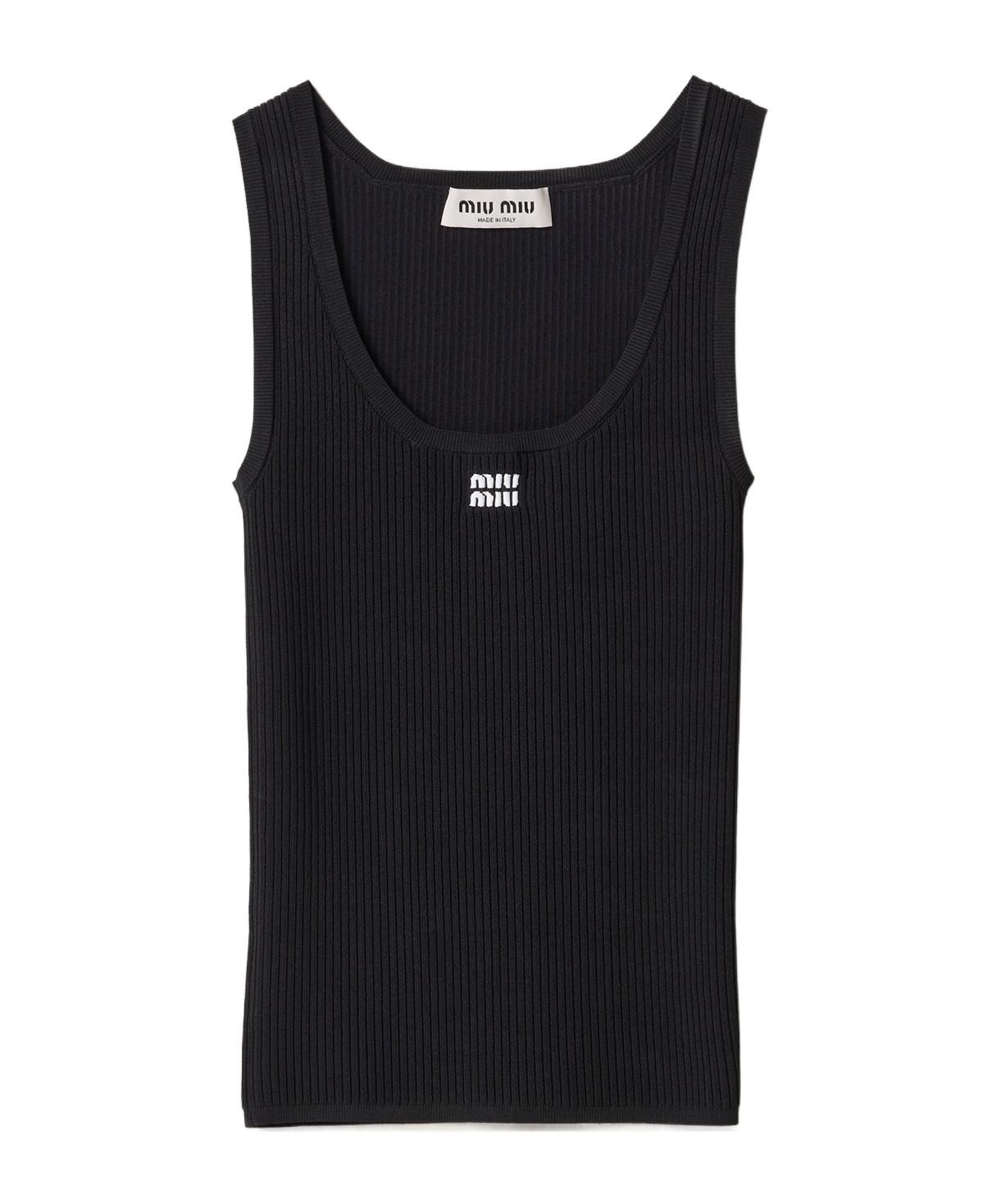 Miu Miu Sleeveless and tank tops for Women | Online Sale up to 62