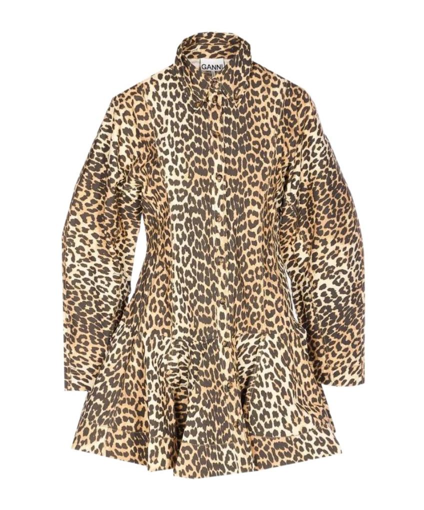 Designer Ganni Leopard Dresses for Women - Up to 63% off | Lyst