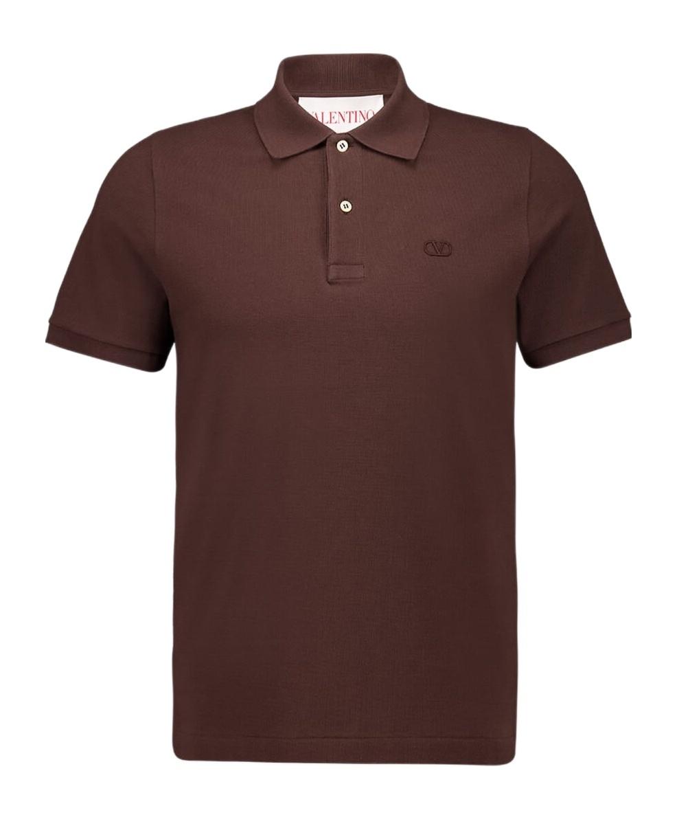 Tシャツ・カットソー VALENTINO FW25 Polo shirts (7V3MH01KB19 0NO) Valentino Garavani Black T-Shirt for Men