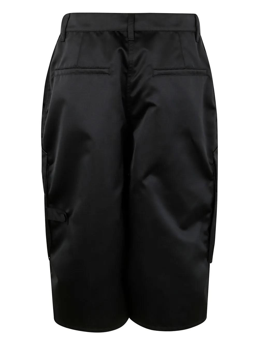 N°21 Women Shorts  Burmudas B031 0144 9000 Black JMS Just My Size by Hanes Women's Plus Size 4-Pocket Pull-On