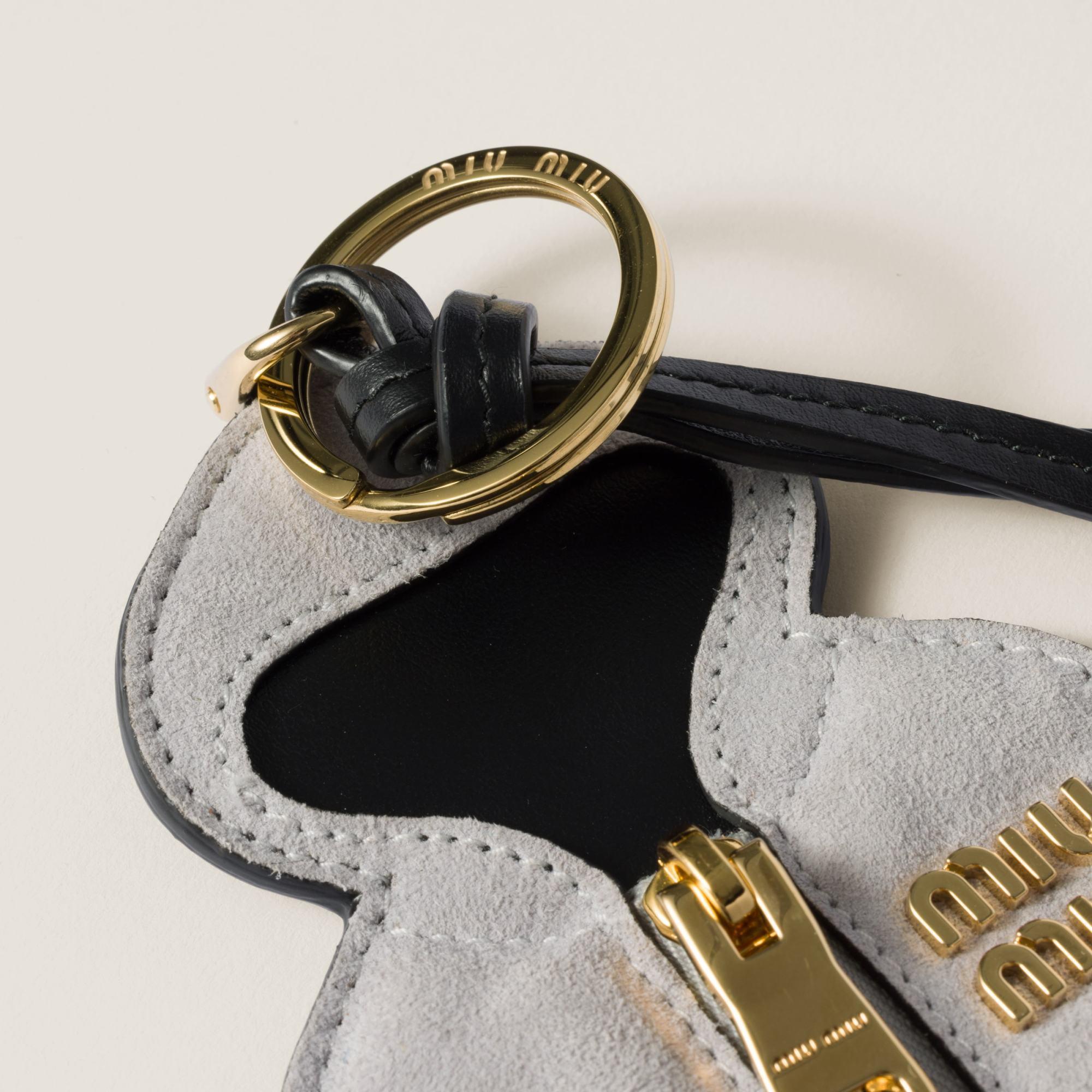 Miu Miu Aventure Trick キーホルダー Miu Miu Aventure Trick Keyring in Metallic | Lyst