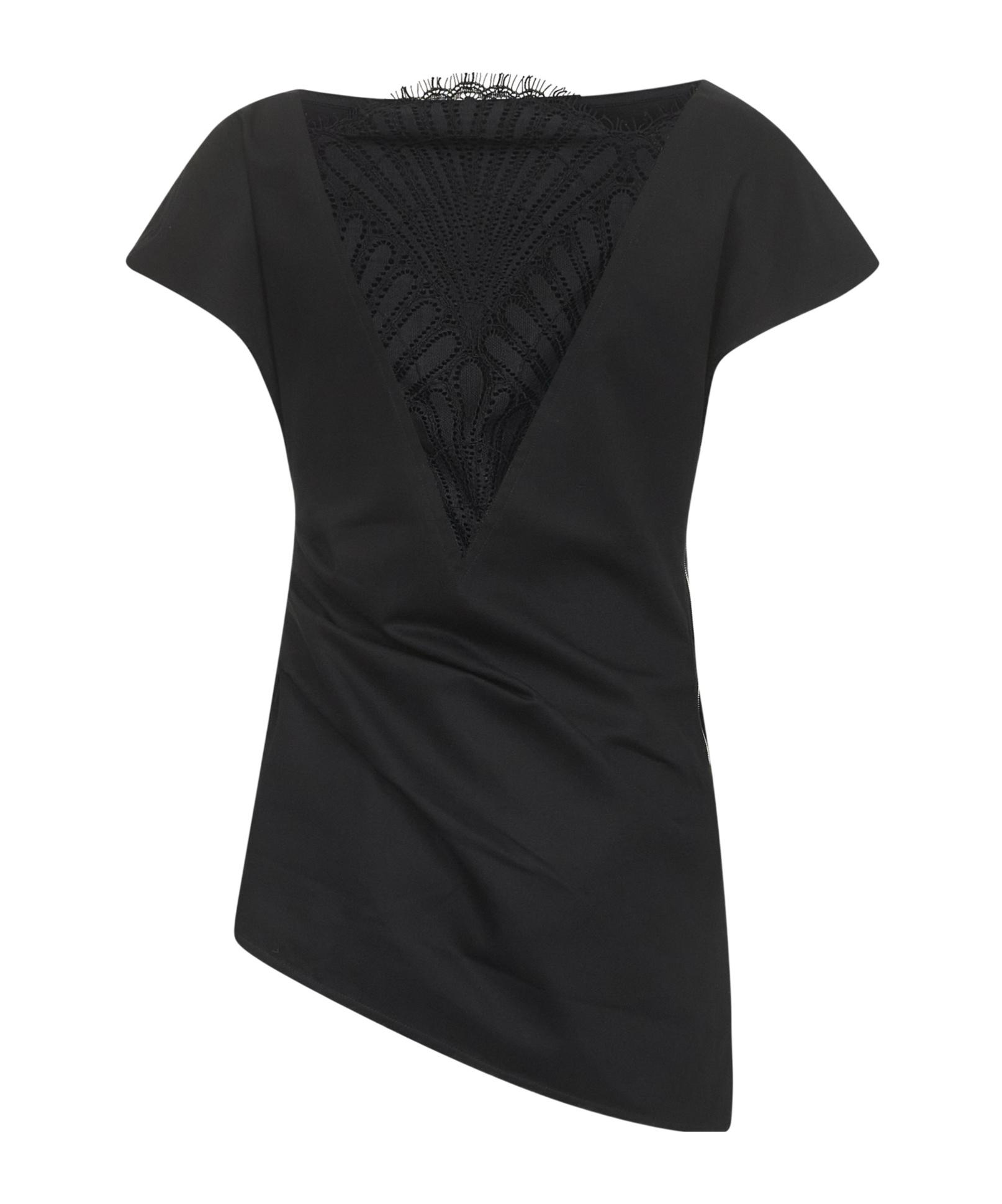 【送料&関税込】J.W. Anderson Black Satin Top Satin top in black - JW Anderson | Mytheresa