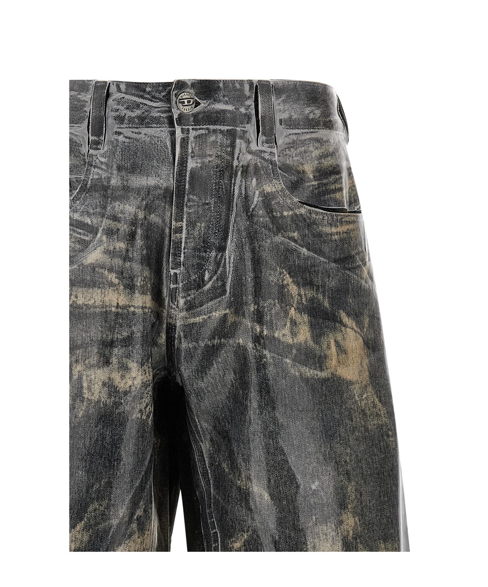 DIESEL 1997 D-Enim-Muc-Fsh1 Jeans in Gray for Men | Lyst