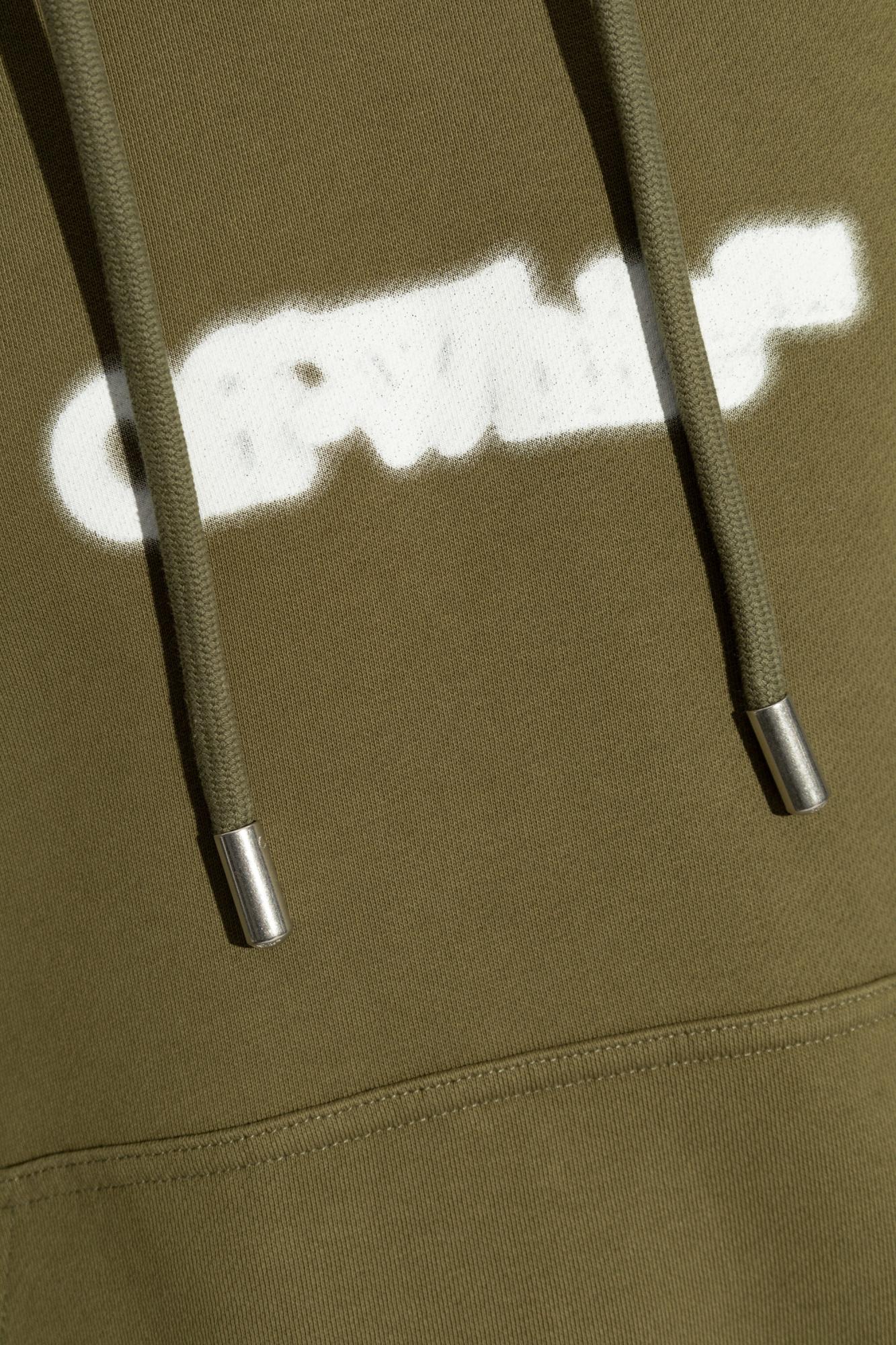 Clothing Off White Champion Hoodie Green Off White Champion Hoodie