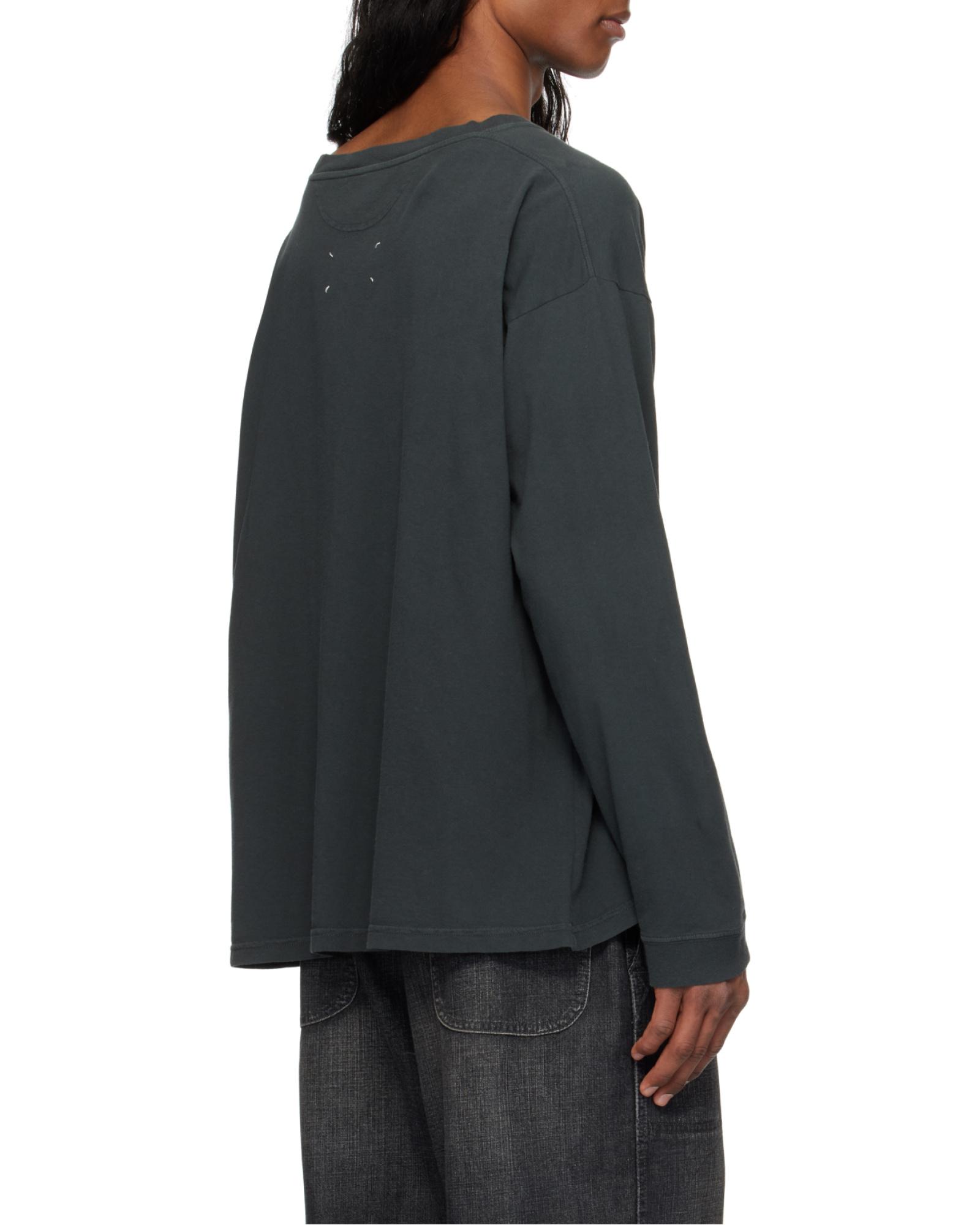 【タグ無し】本人期 Martin Margiela Long T-shirt brown-cotton-maison-martin-