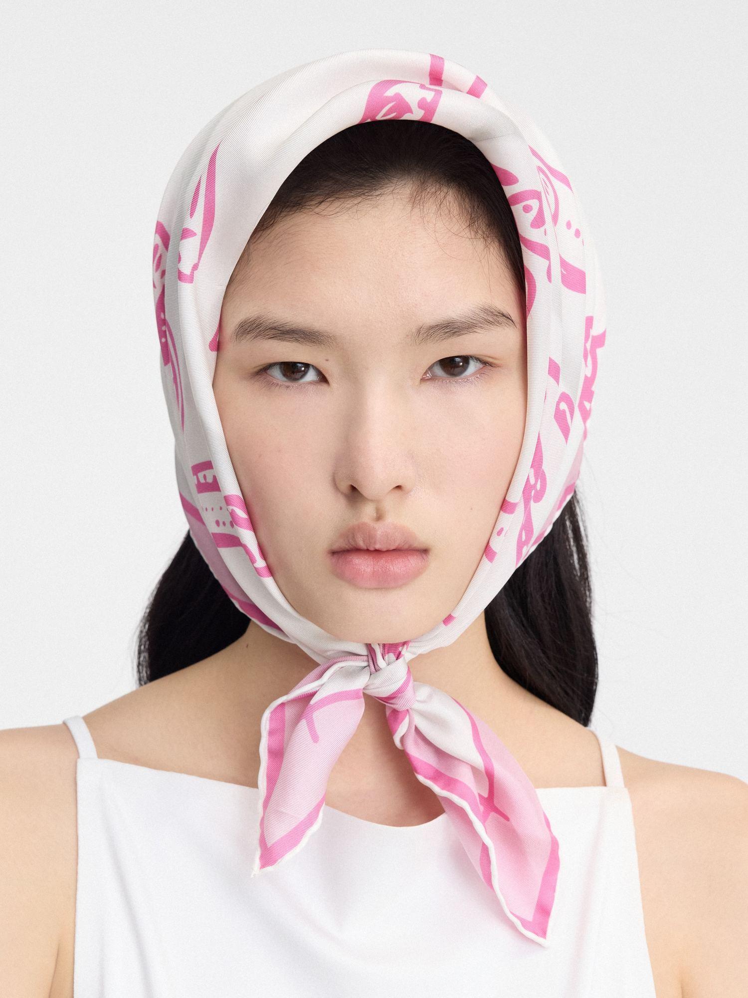 Jacquemus The Pesco Bandana in Pink | Lyst