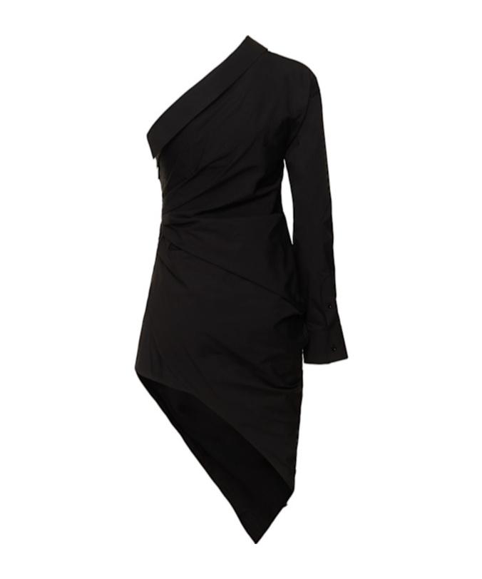 blue dress for baby girl Asymmetric Long-sleeve Dress by Alexander Wang main image 1