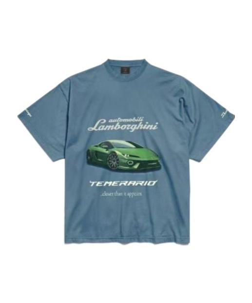Balenciaga X Automobili Lamborghini Oversized T-Shirt in
