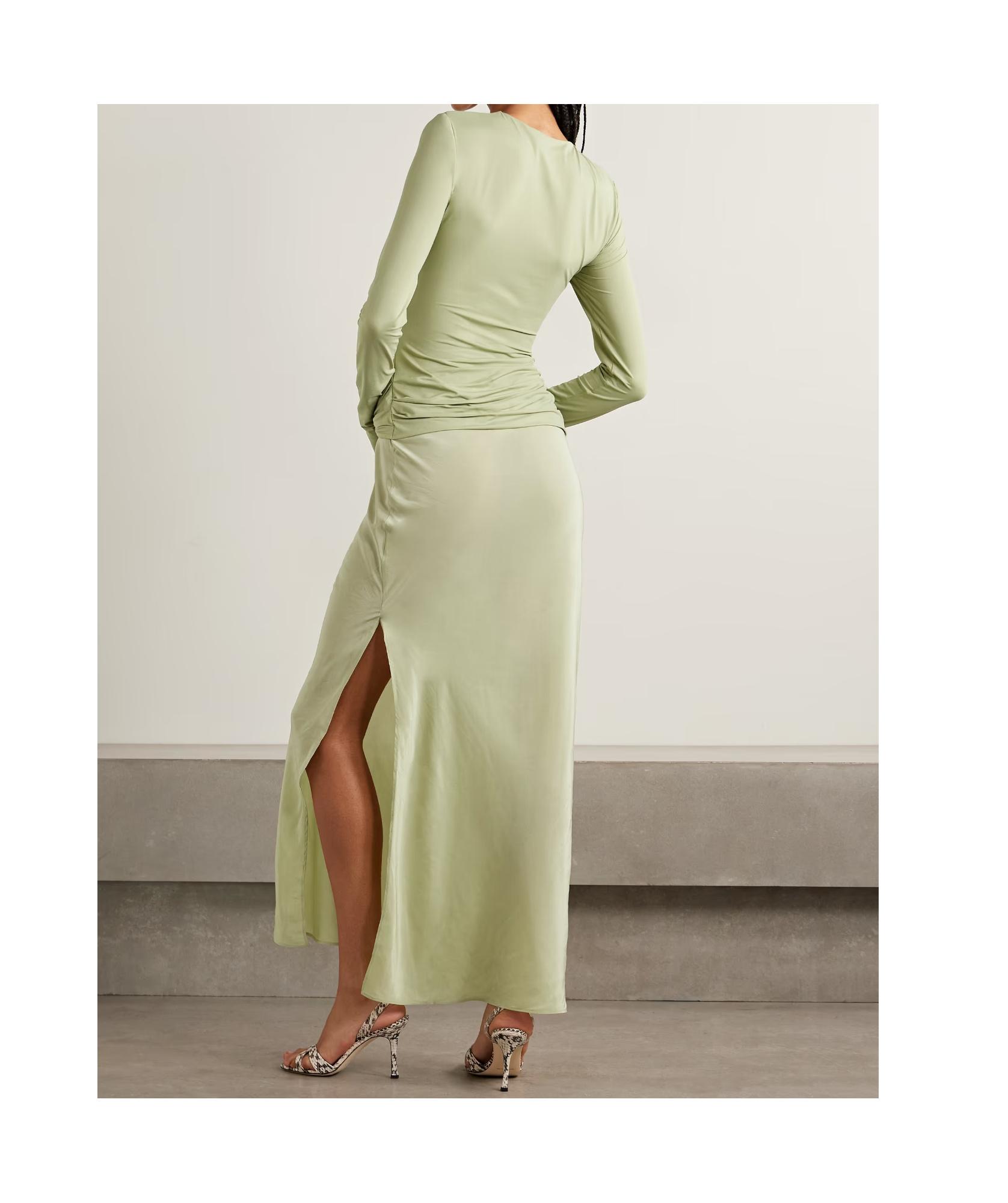 sir dress green Martina Sleeved Mini Dress | Sage Green