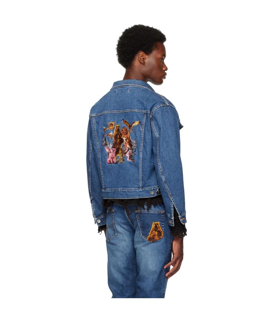 Doublet 24ss denim patch jacket