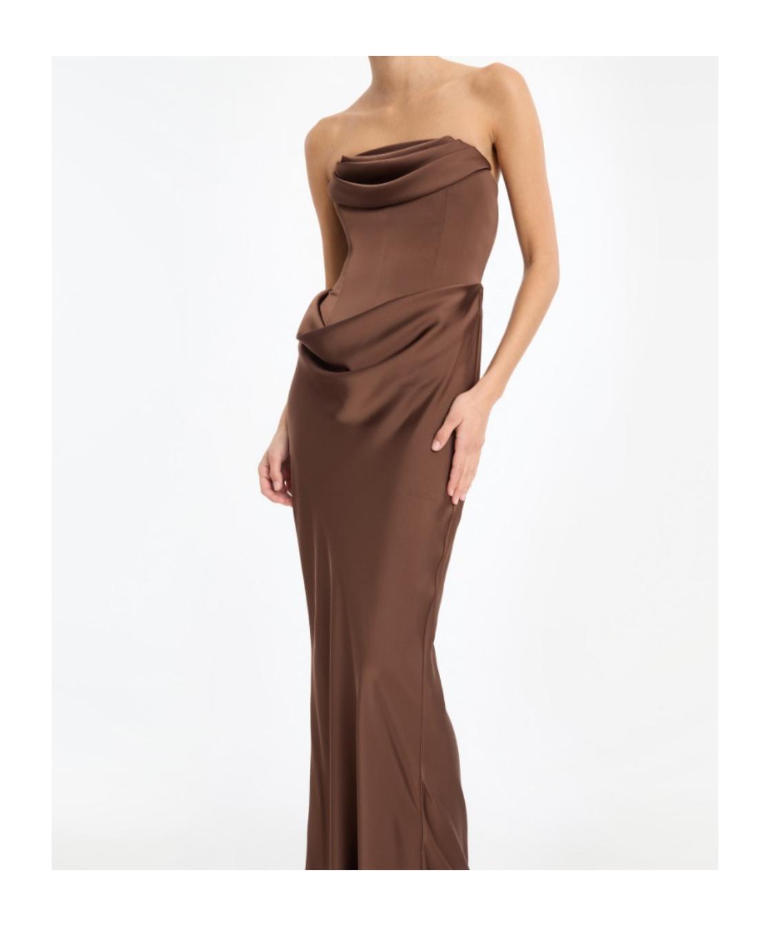 Designer Brown Corset Dresses for Women - Up to 55% off | Lyst