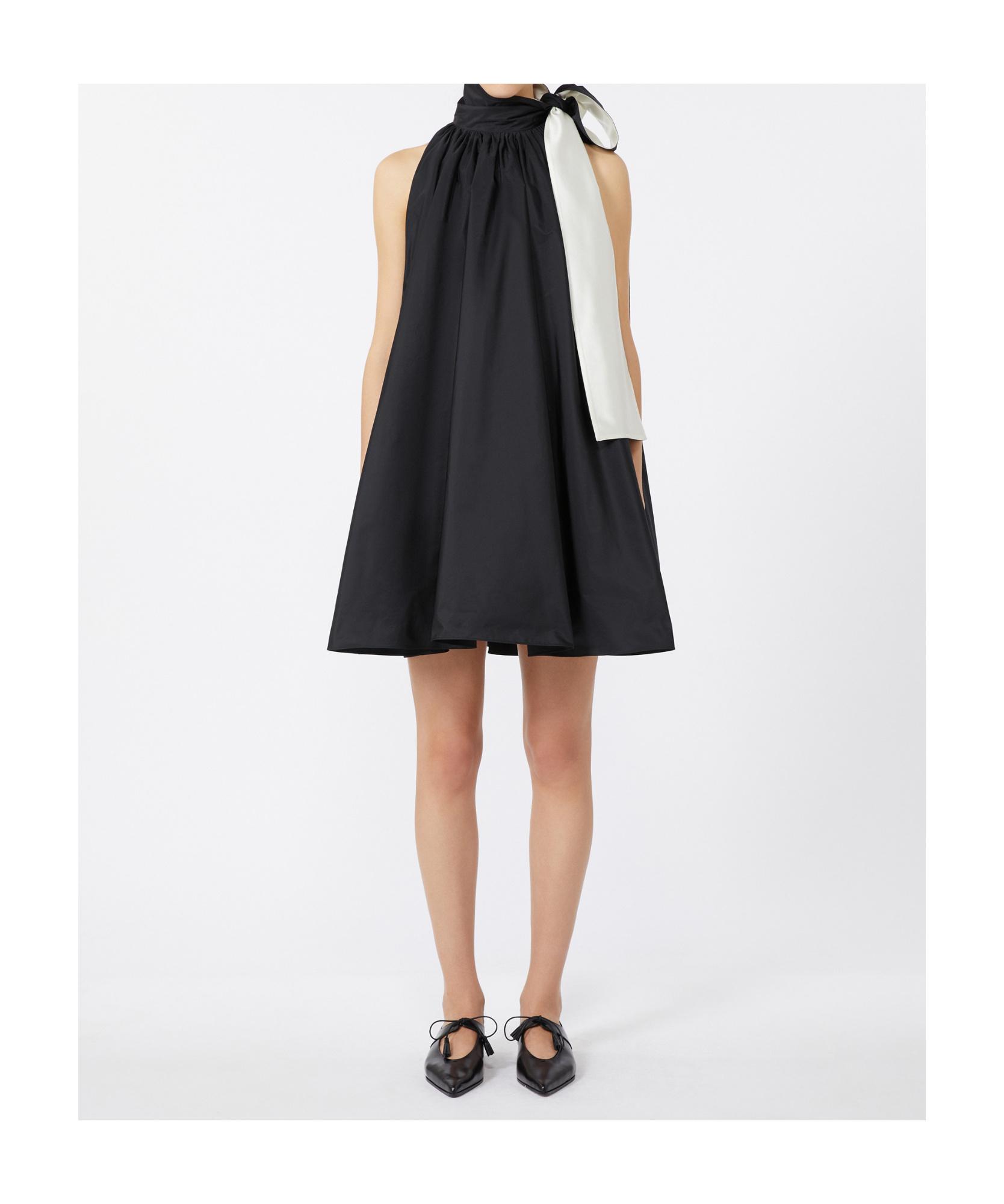 Max Mara Pianoforte Beber Sleeveless Mini Dress in Black | Lyst
