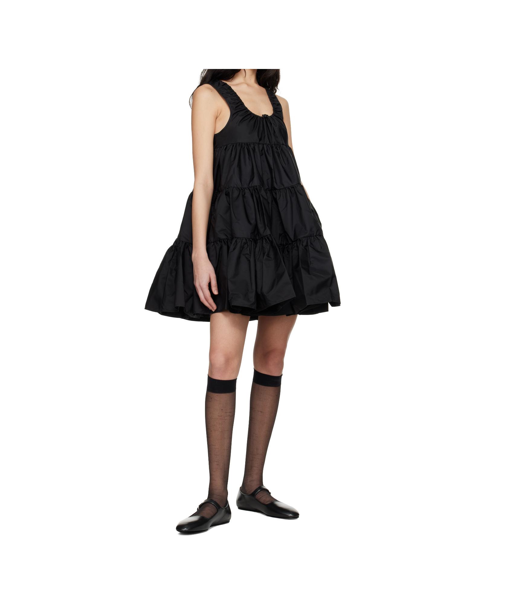 Cecilie Bahnsen Aino Mini Dress in Black | Lyst