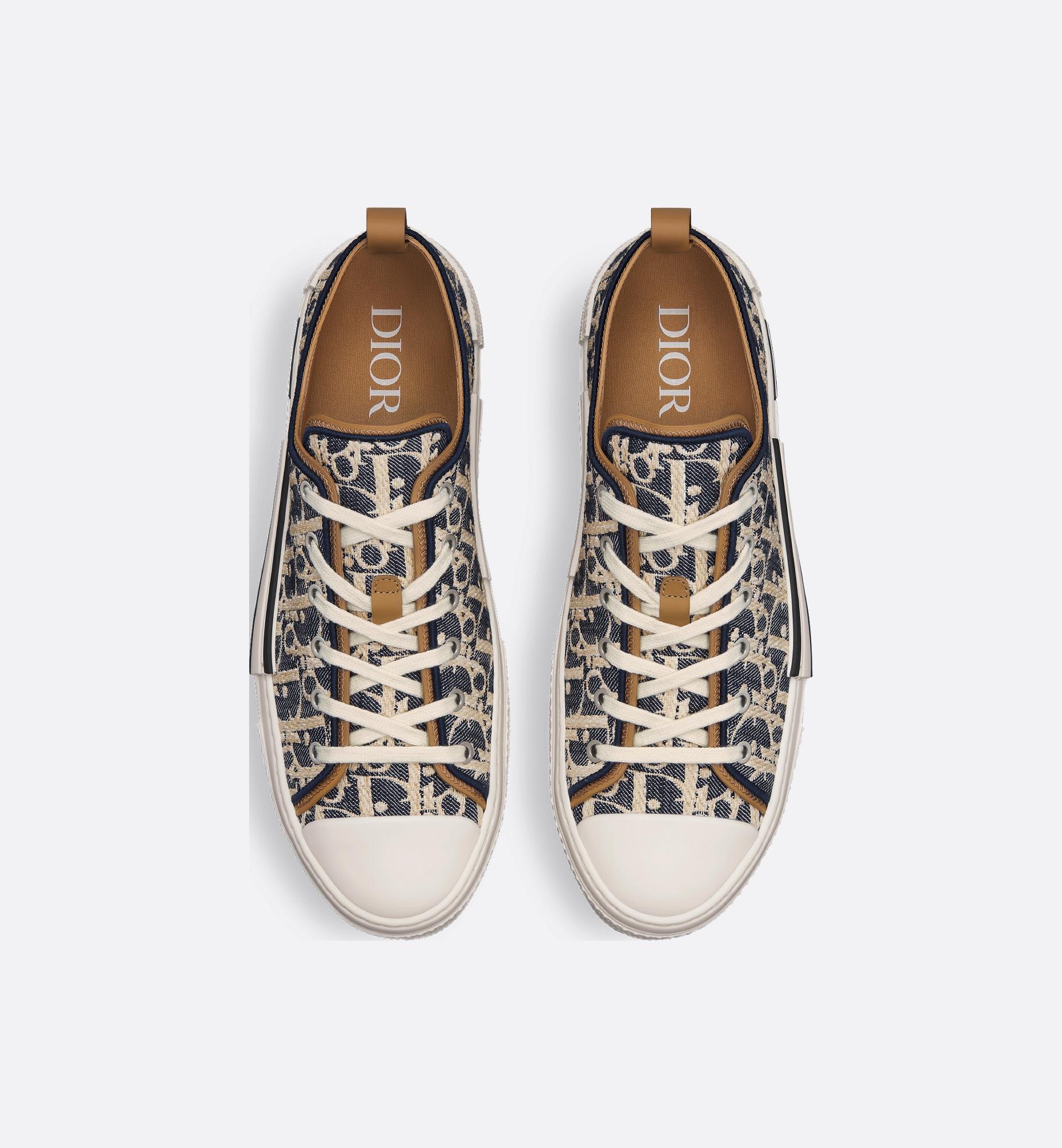 ◆DIOR◆ B23 League Low-Top Sneaker スニーカー B23 League Low-Top Sneaker White and Black Dior Oblique