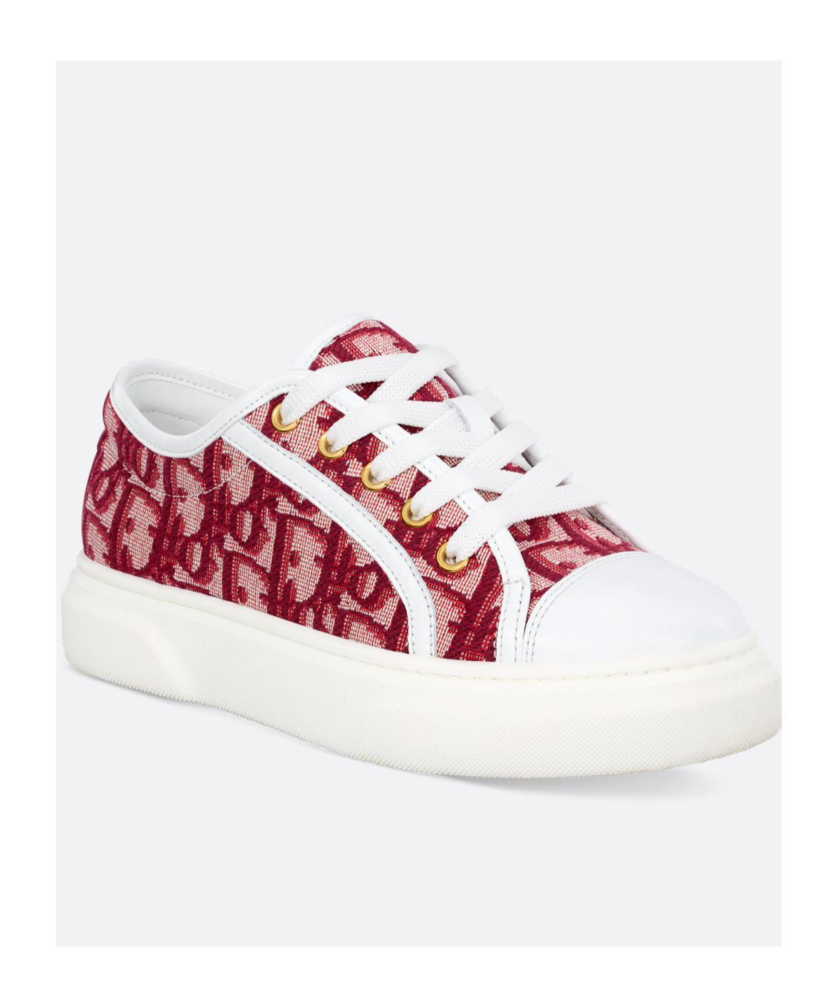 Dior Kids' Low-Top Sneaker in Red | Lyst
