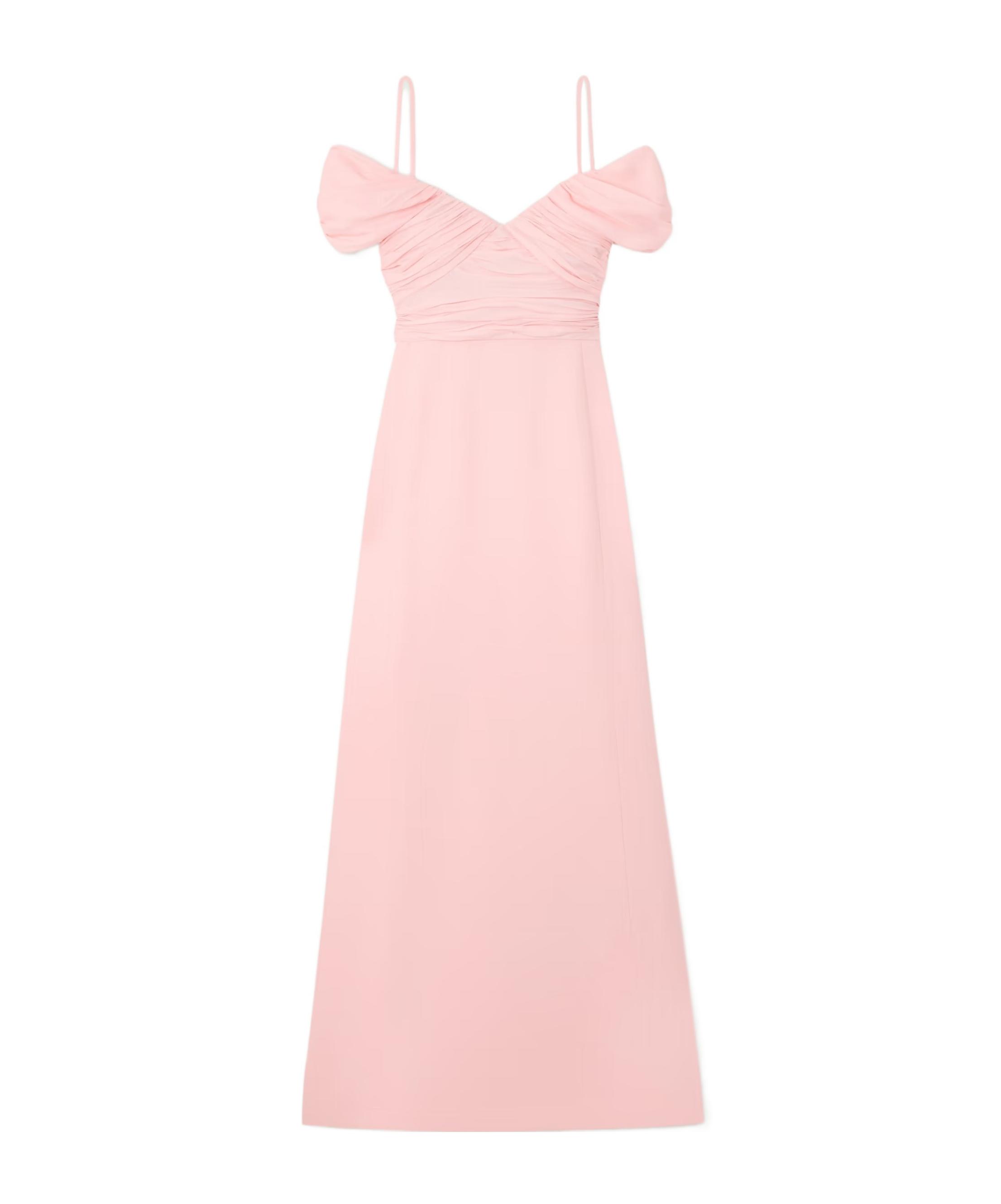 strapless open back dress Juliet 262 Long Prom Dress Mauve / XSmall main image 1