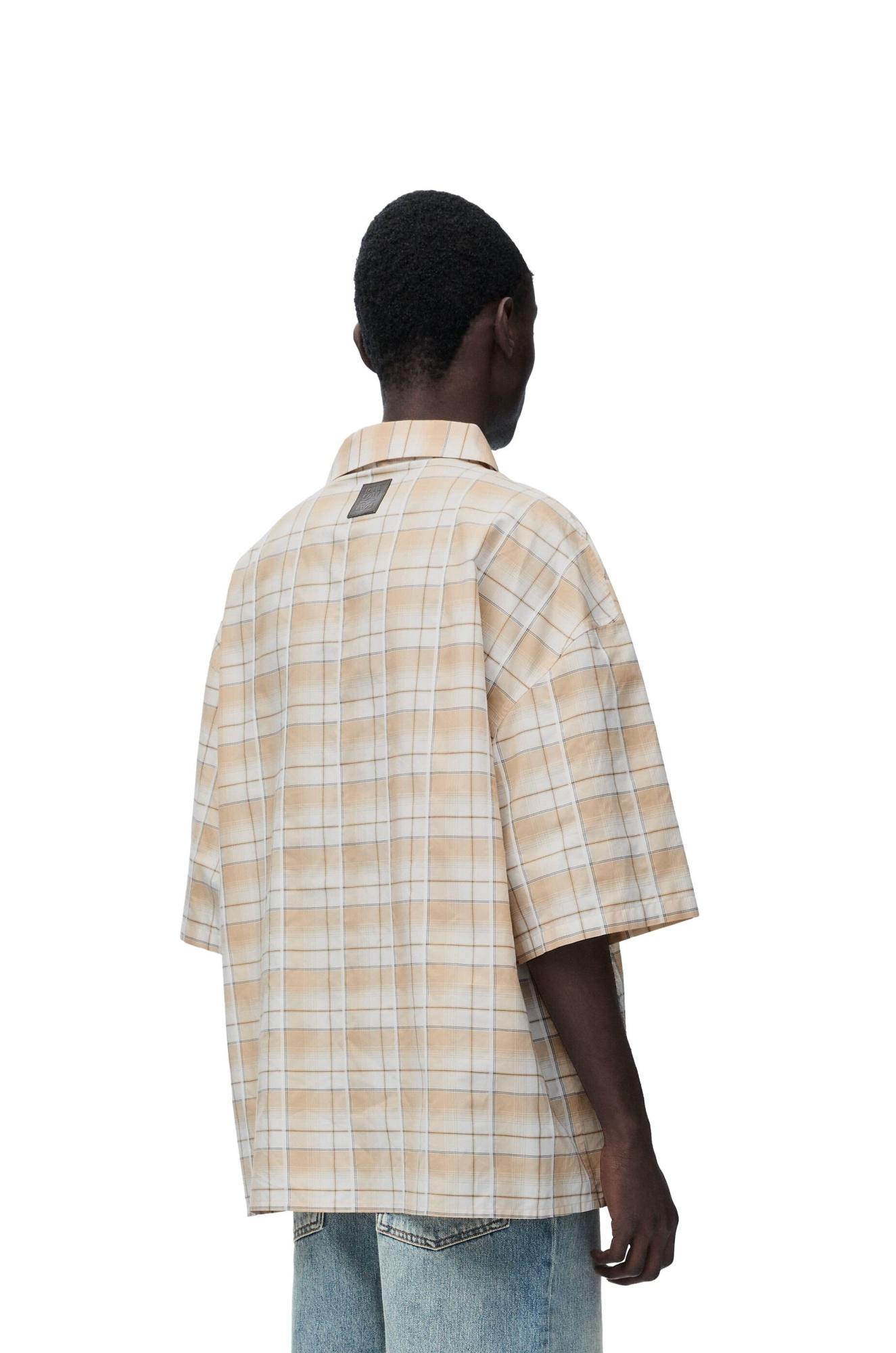Loewe ロエベ / Check Short Sleeve Shirt LOEWE Checked Short Sleeve Shirt | Green | FARFETCH
