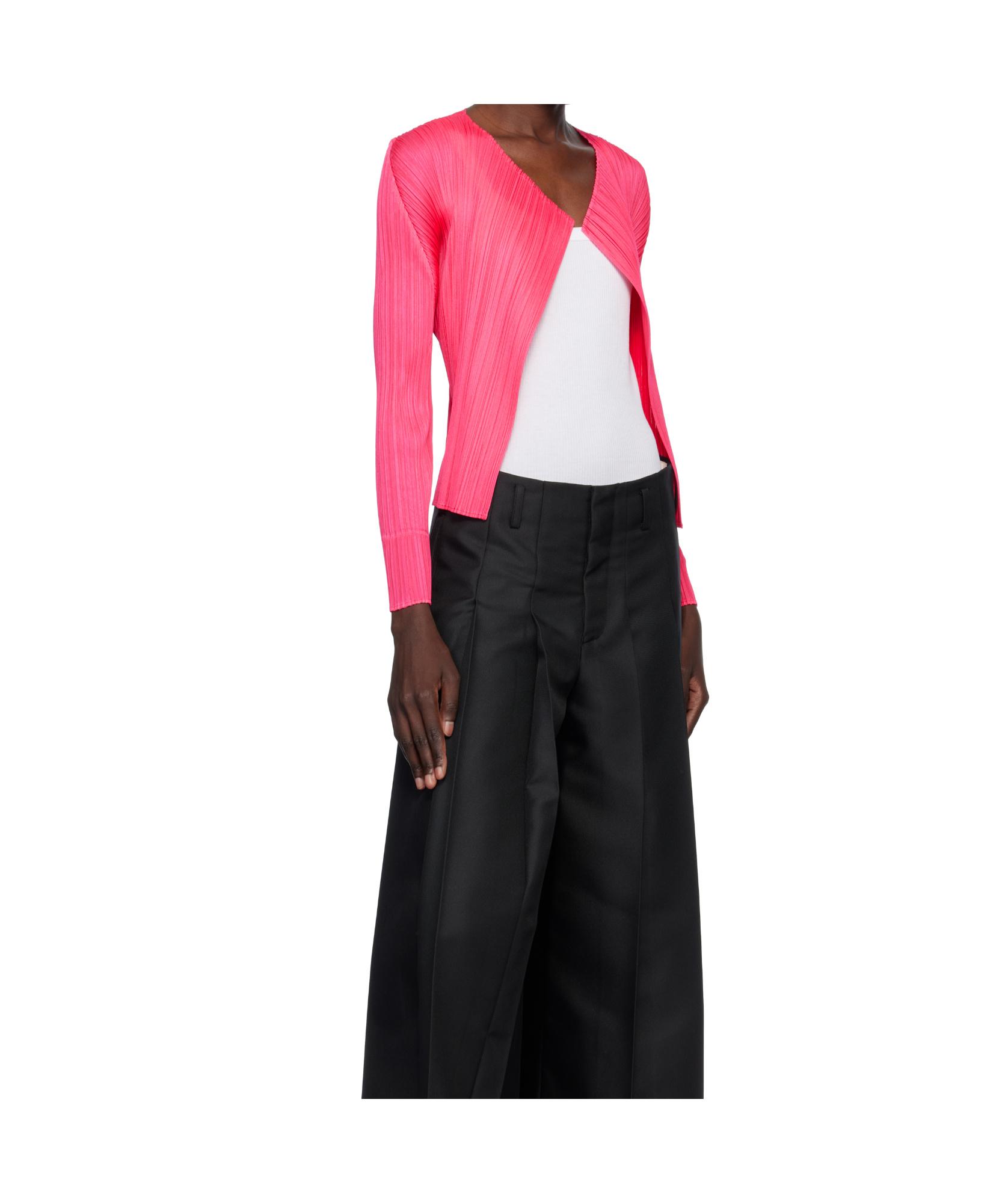 Issey Miyake Pleats Please Pleated cardigan | Pablo long