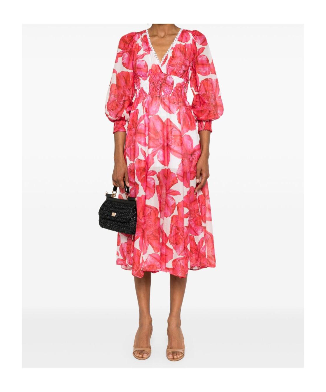 open lace back dress Red Checkered Stripes Maxi Dress main image 1