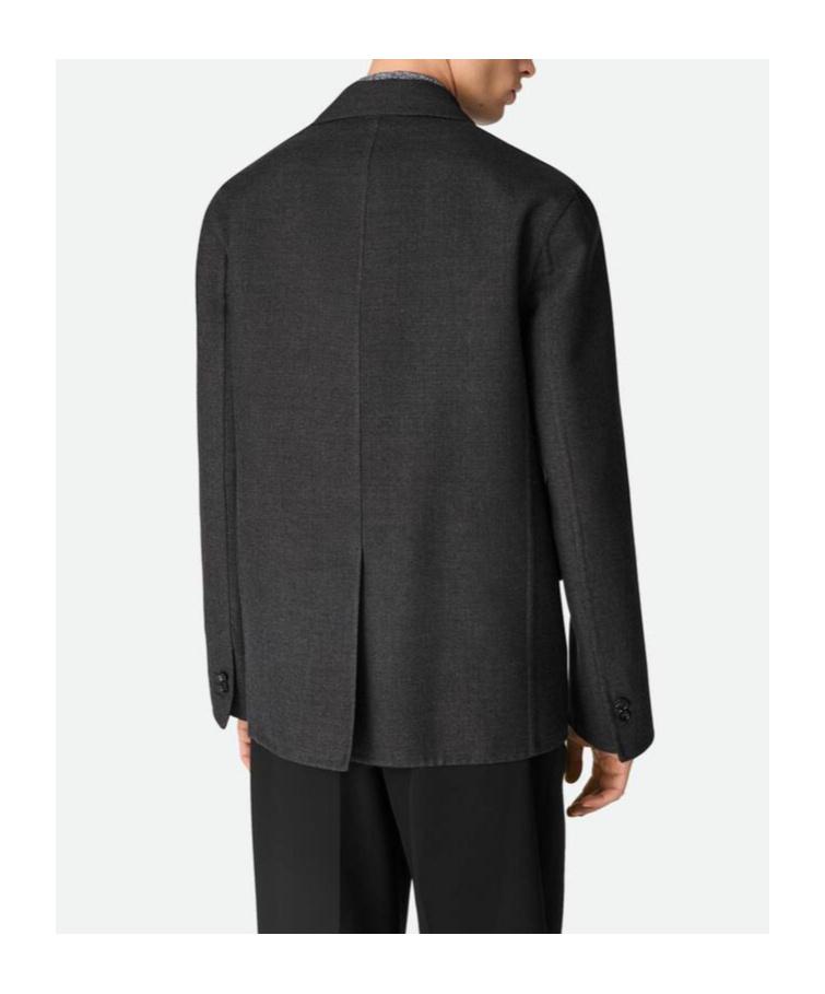 ジャケット BOTTEGA VENETA Graphite cotton blend blazer Bottega Veneta Blazers for Men | Online Sale up to 67% off