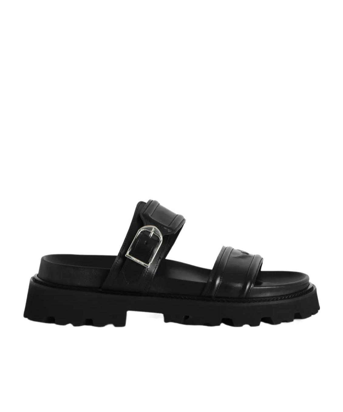 サンダル・ミュール Ride Sandals - Zadig & Voltaire - Leather - Black Zadig & Voltaire Flat sandals for Women | Online Sale up to