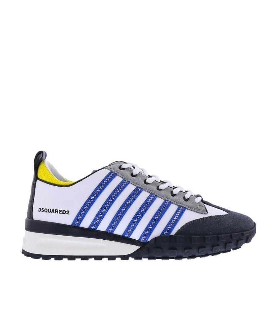 スニーカー DSQUARED2 Men Sneakers Blue SNM042616808283 M4082 DSQUARED2 Wave low-top Sneakers | Blue | FARFETCH