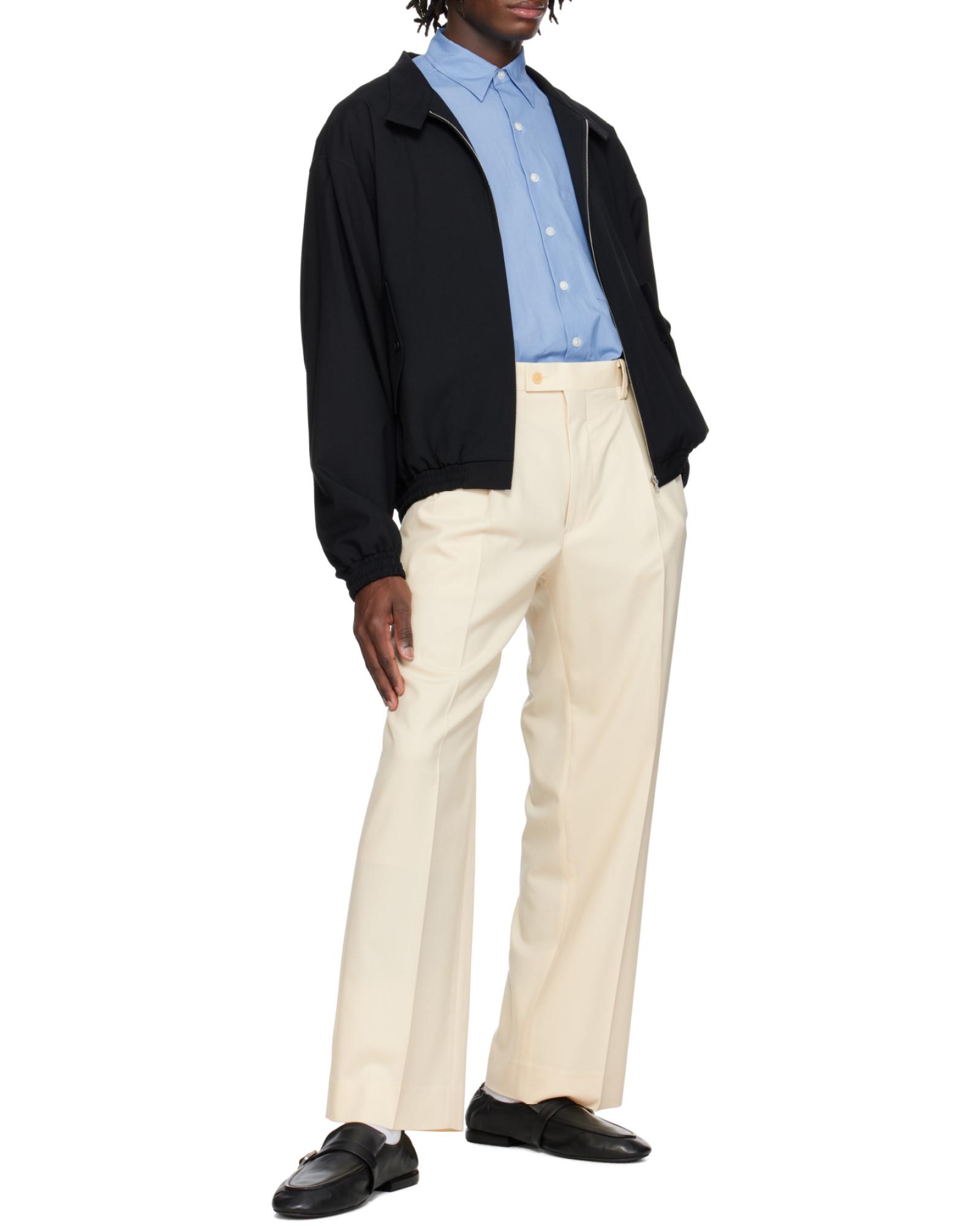パンツ AURALEE 25SS TWO-TUCK SLACKS 4 Auralee Light Wool Max Gabardine Two-Tuck Slacks in Khaki
