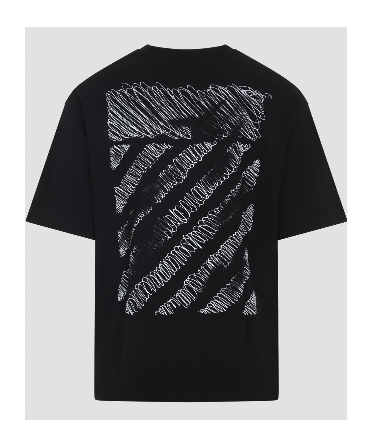Tシャツ・カットソー Off-White Netted Black Top With Cut-Out Shoulder Details Off-White Netted Black Top With Cut-Out Shoulder Details