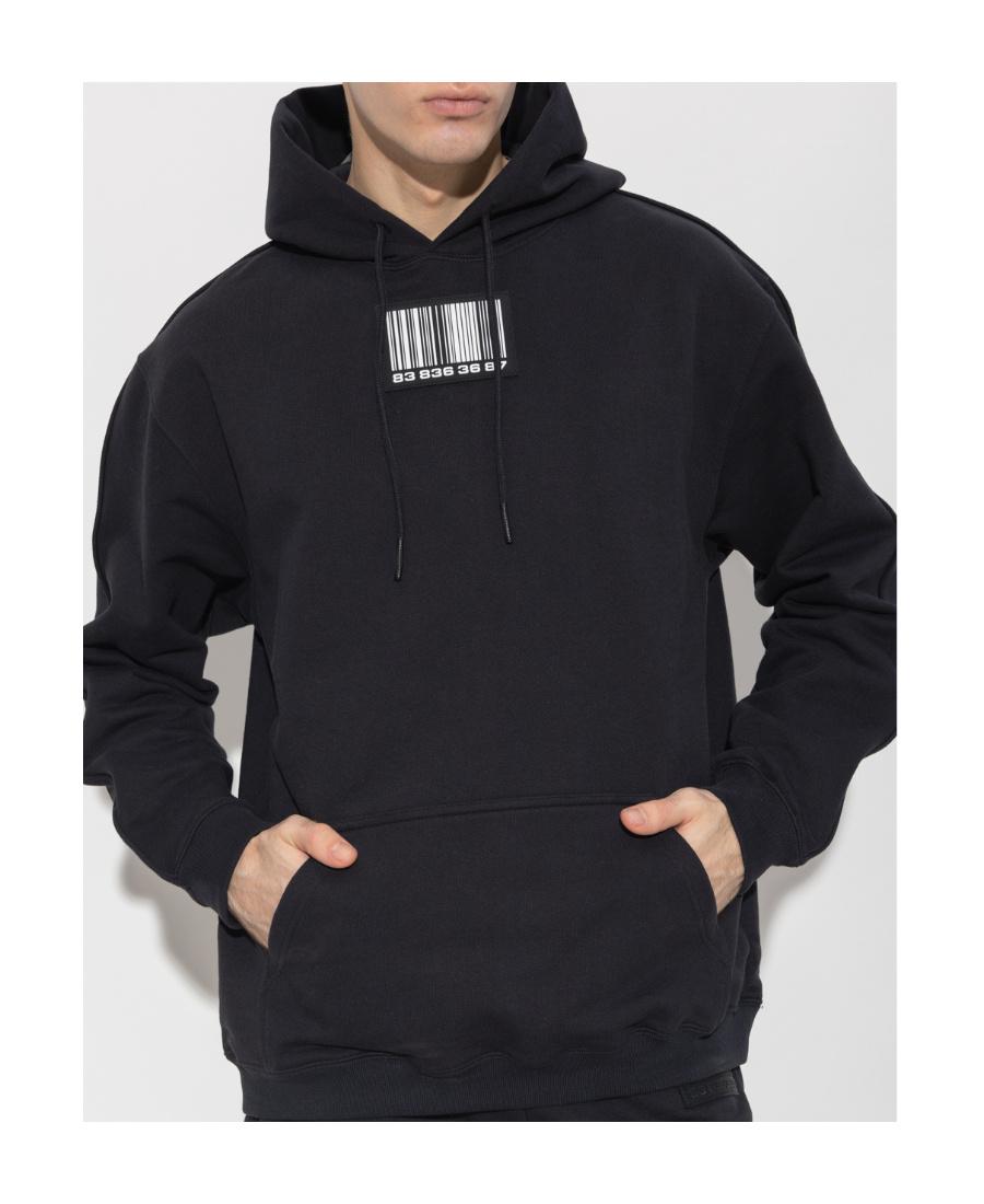 パーカー・フーディ VTMNTS Black cotton blend oversize sweatshirt VTMNTS Hoodies for Men | Online Sale up to 73% off | Lyst