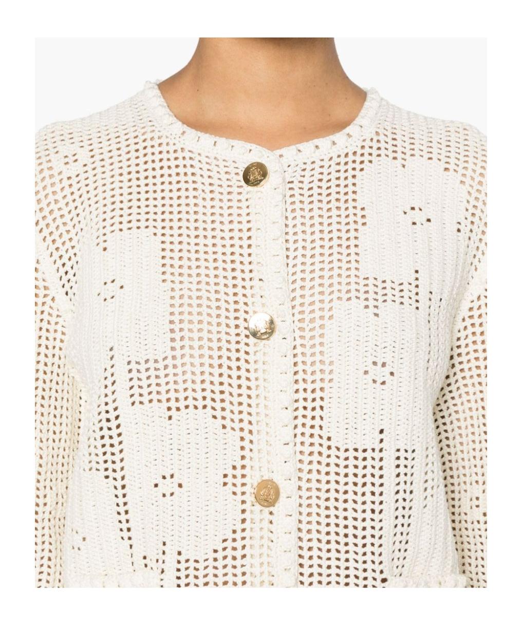 Celine Cardigan Jacket in Natural | Lyst Celine Cardigan Jacket in Natural | Lyst