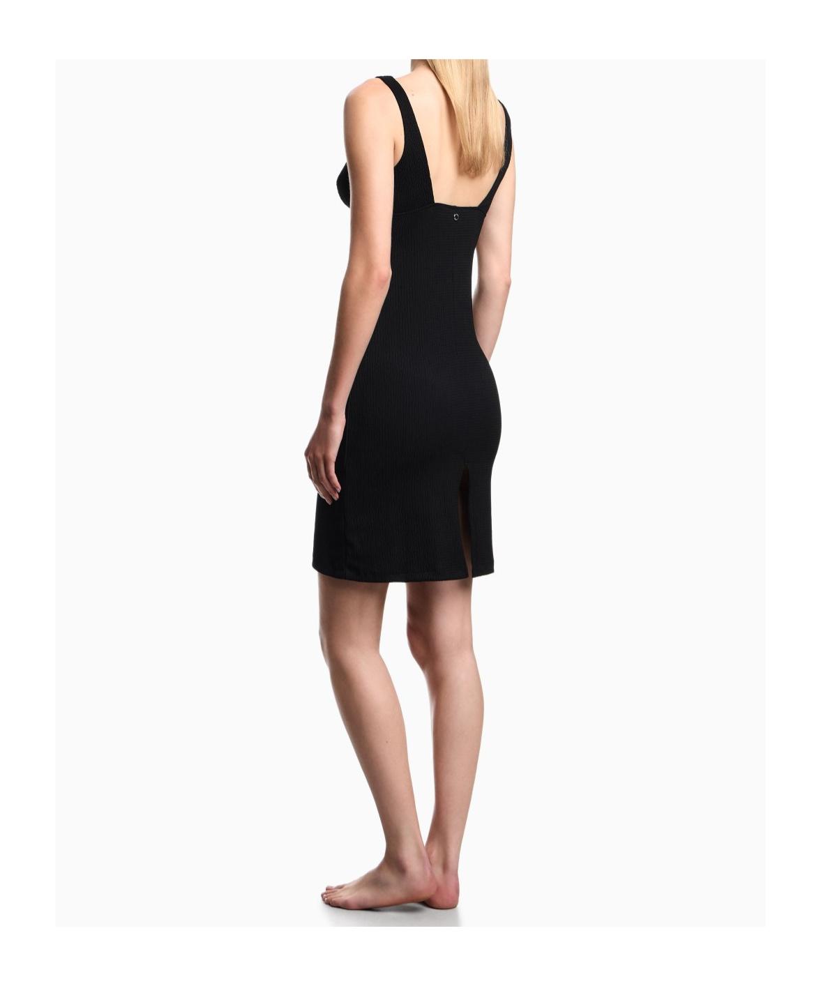 princess polly baby blue dress Easy T-Shirt Midi Dress - Black - Women's Dresss main image 0
