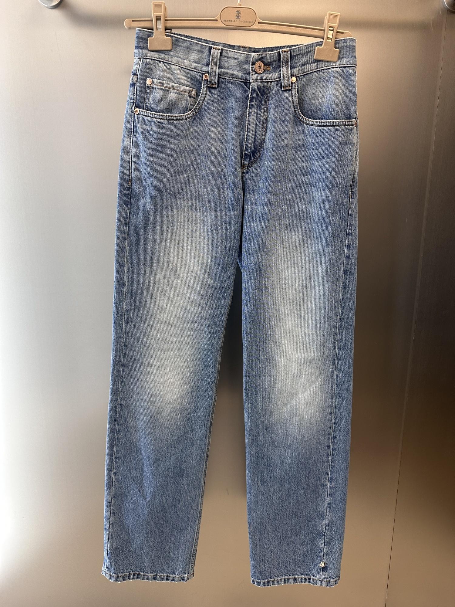 デニム・ジーパン BRUNELLO CUCINELLI Women Denim Pants MP095P4028 C9012 BLUE BRUNELLO CUCINELLI Women Denim Pants MP095P4028 C9012 BLUE