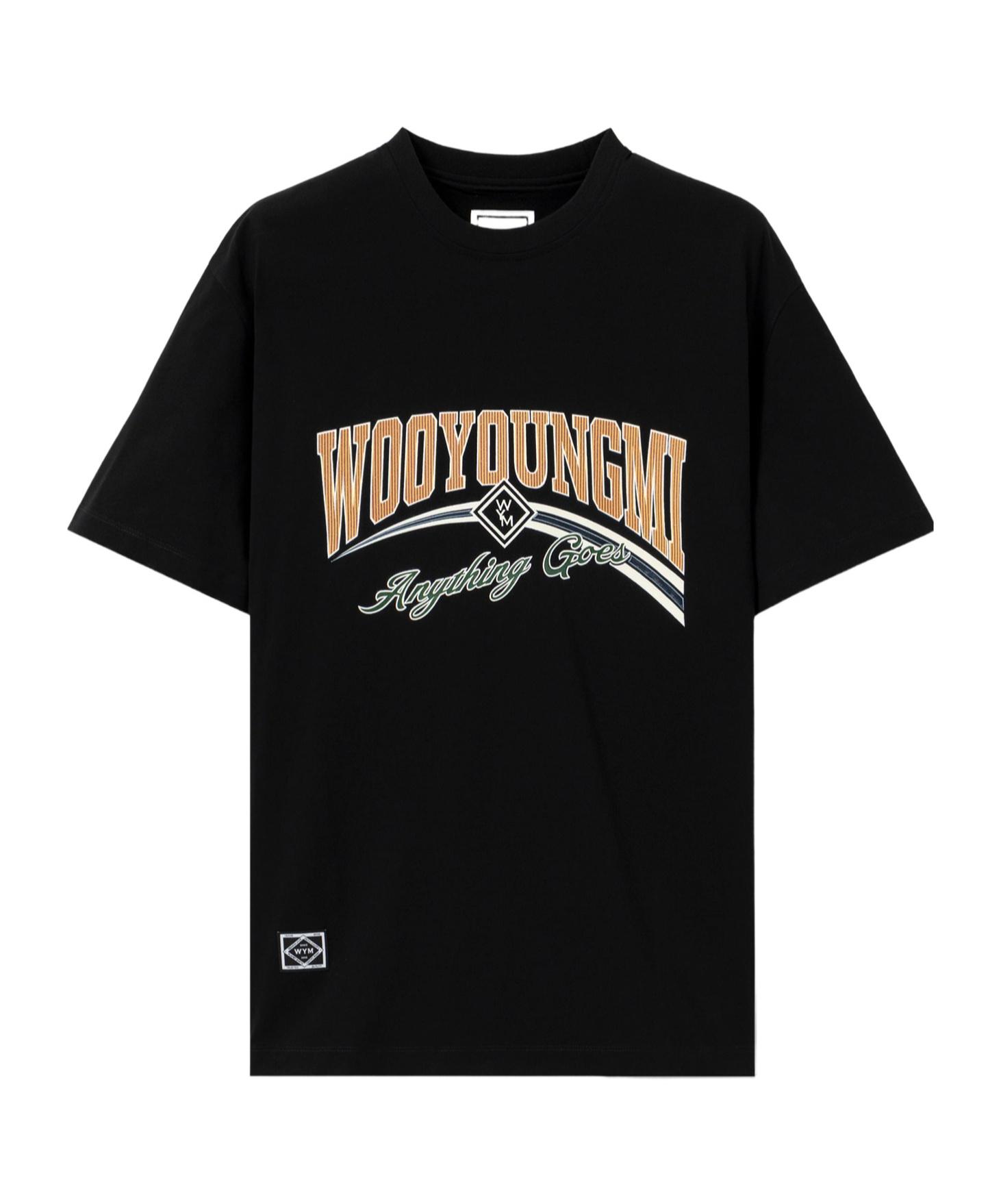 WOOYOUNGMI PARIS　LOGOロンTEE Signature print and patch T-shirt | Wooyoungmi | Shop Men's