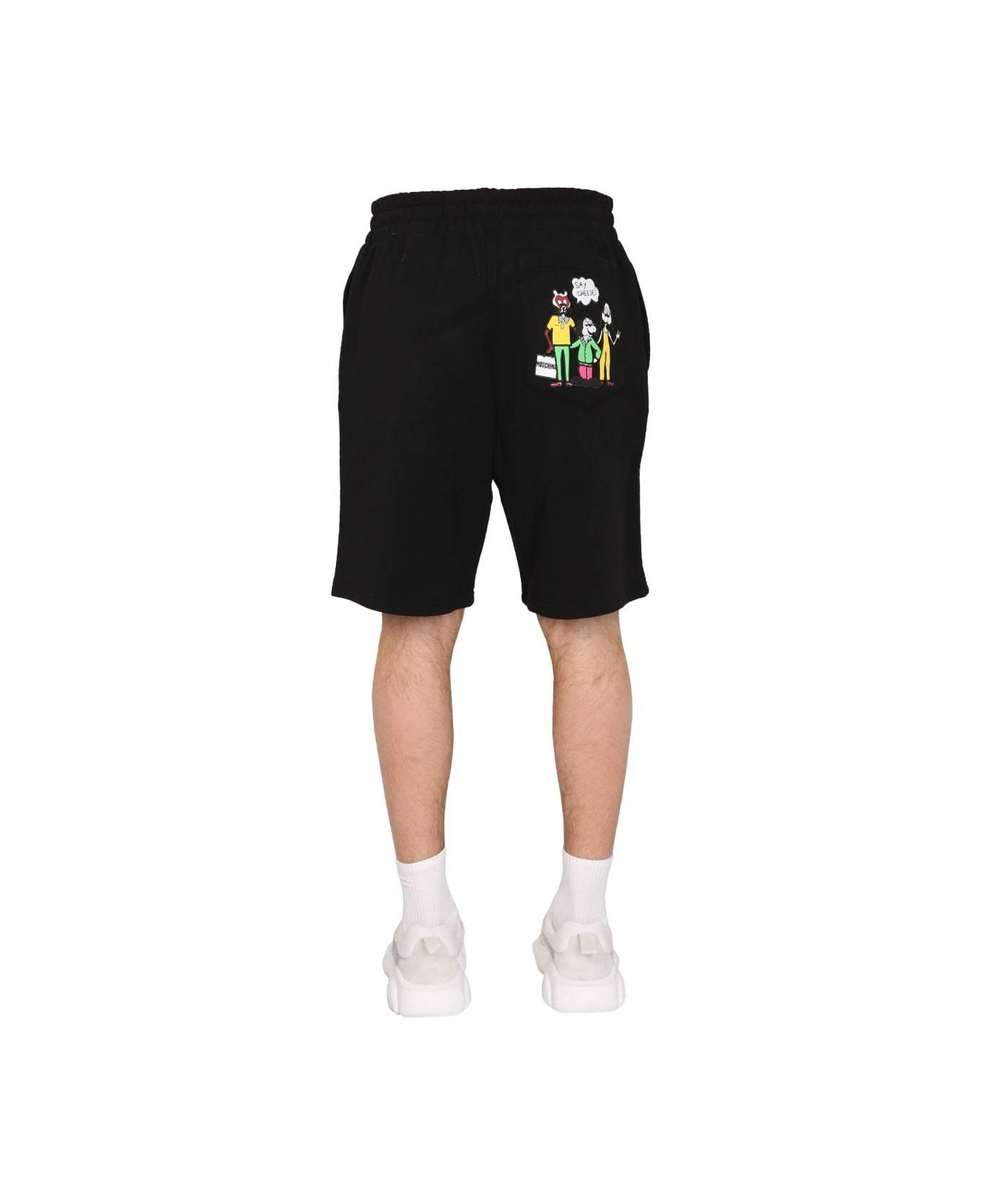 ショートパンツ Moschino Poplin shorts Moschino Wool Quilted-Pocket Shorts | Saks Fifth Avenue
