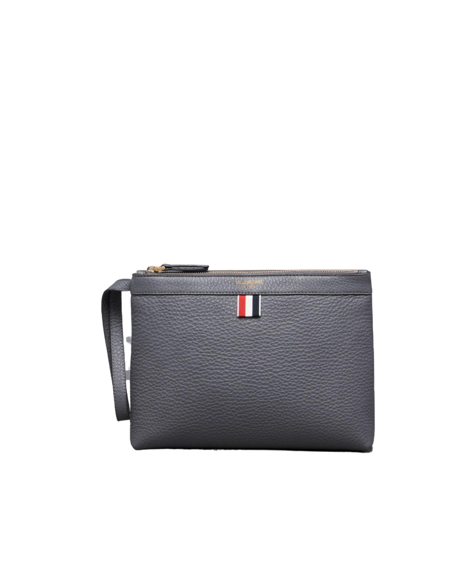 Thom Browne Black Mini Trunk Clutch Bag Thom Browne