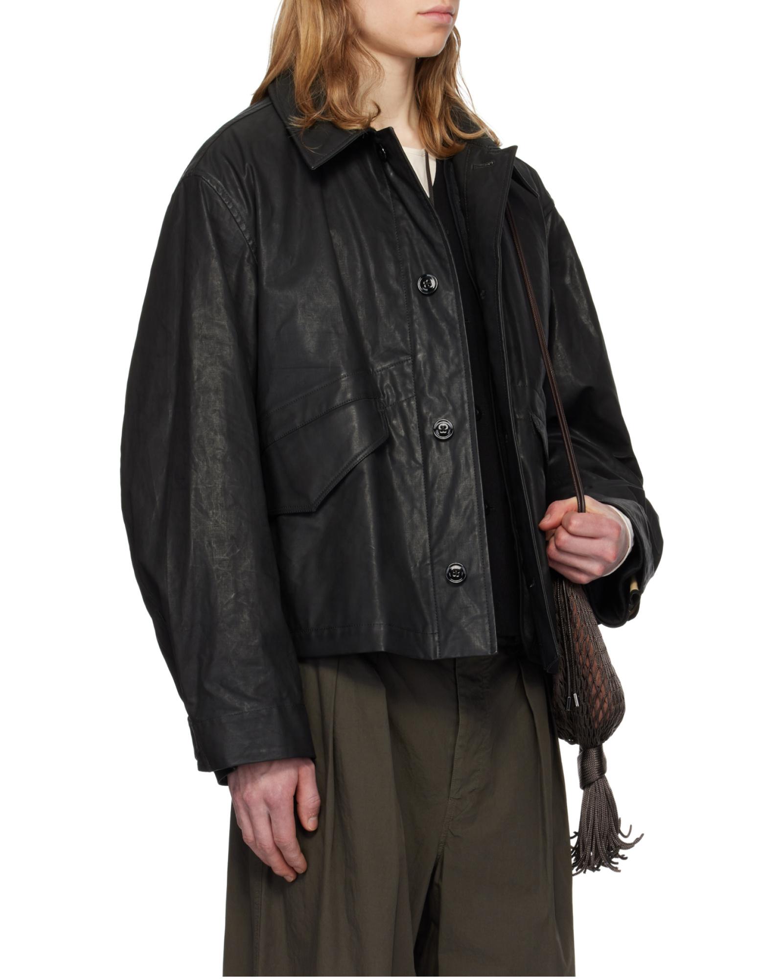 Lemaire Biker Blouson in Black for Men | Lyst