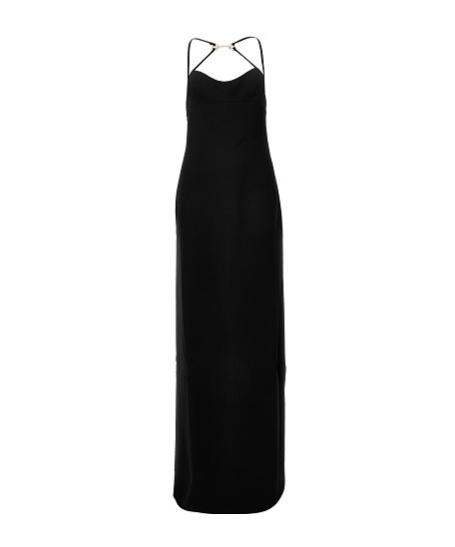 ワンピース GUCCI LONG DRESS (804827ZAF5Z 1000) Maxi dress Gucci X Adidas Black size 38 FR in Polyester