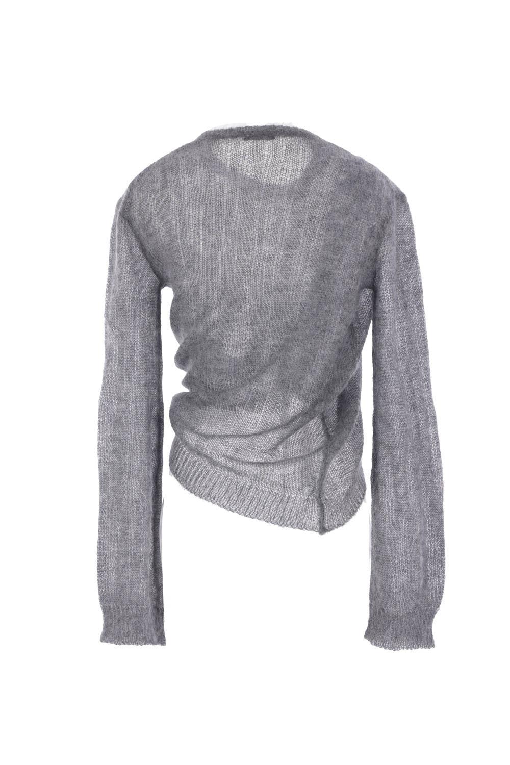Tシャツ・カットソー Ann Demeulemeester KRIS KNITTED 3-HOLES TOP Woman Knitwear – Ann Demeulemeester