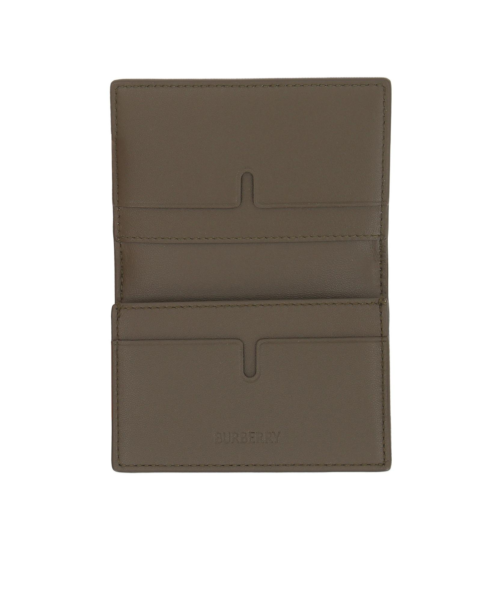 Burberry Nova Check Bi-Fold Card Holder in Grey for Men | Lyst UK
