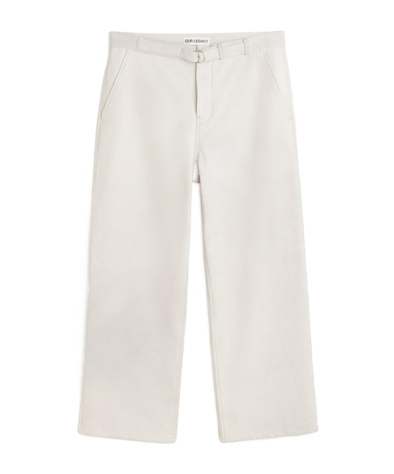 パンツ OUR LEGACY Women Straight Pants W2244BNCO White Our Legacy Straight-leg pants for Women | Online Sale up to