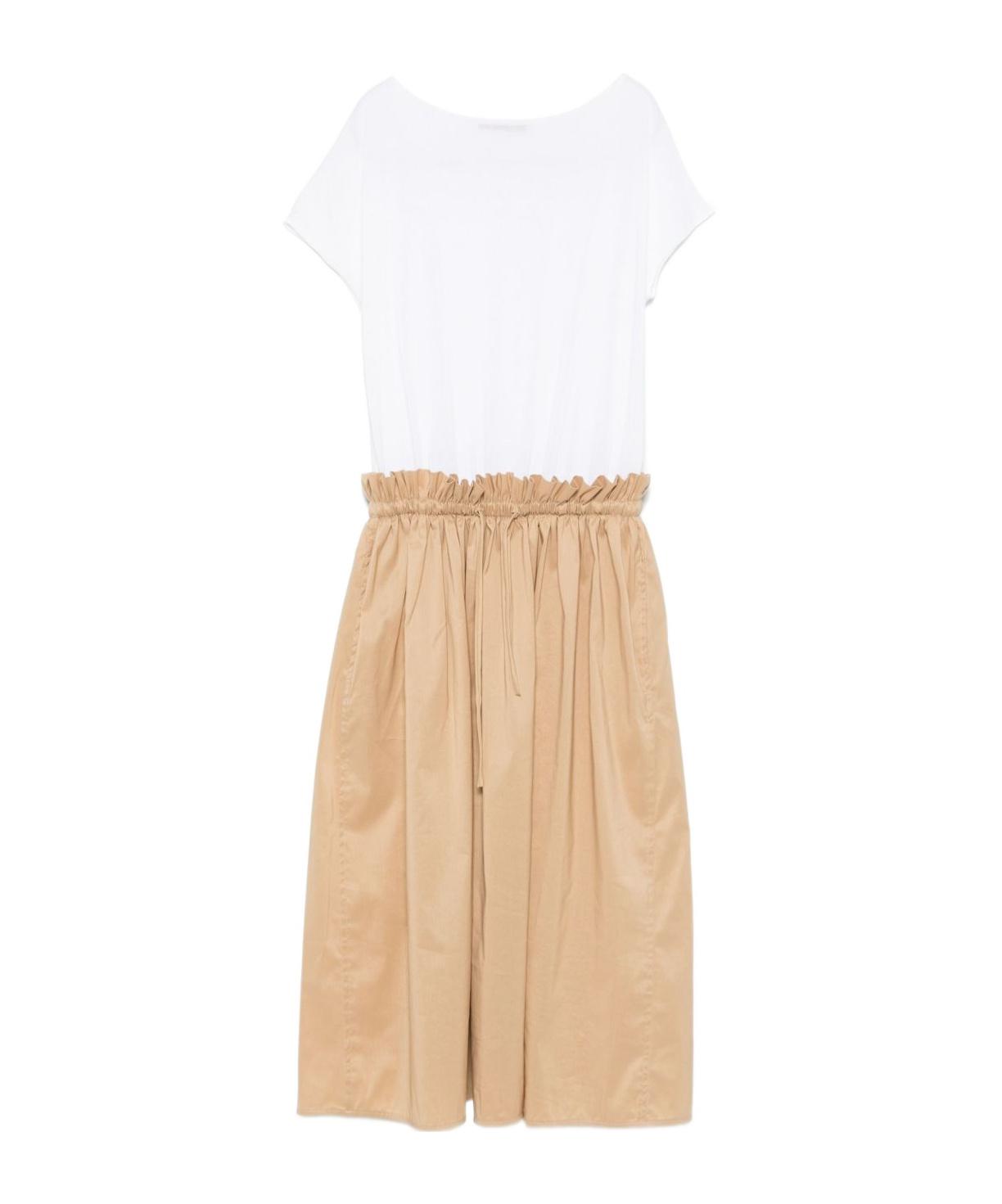 ワンピース FABIANA FILIPPI Woman Dress Butter ABD215F190D886 VR1 Women's Dresses: Satin, Silk & Wool Dresses | Fabiana Filippi®