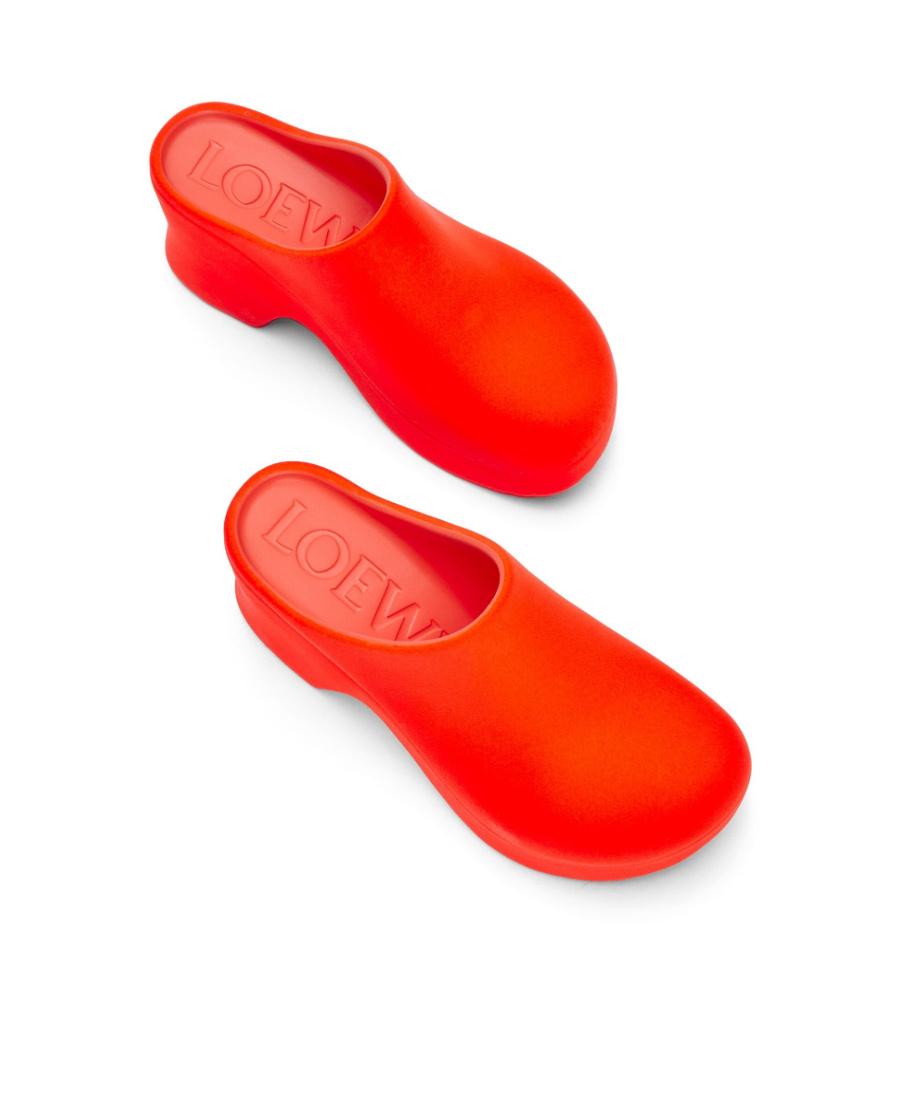 Loewe Terra Foam Clog in Red | Lyst
